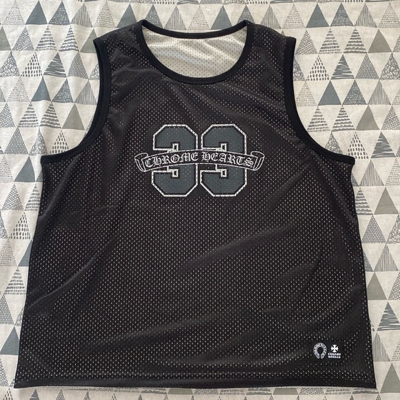 Chrome Hearts Other - Chrome Hearts Sanskrit Letter Print Double-Sided Sports Vest